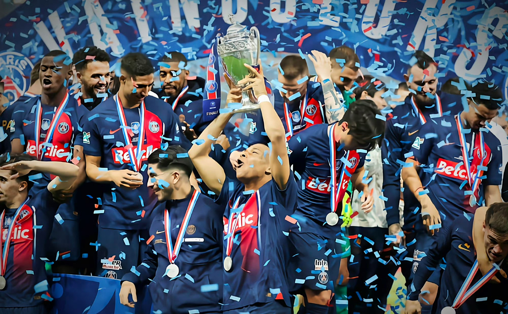 巴黎圣日耳曼迎战里昂，誓取胜